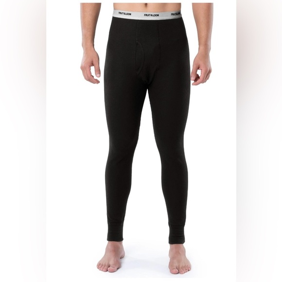 Fruit of the Loom Men's Thermal Waffle Underwear Bottom - Picture 1 of 10